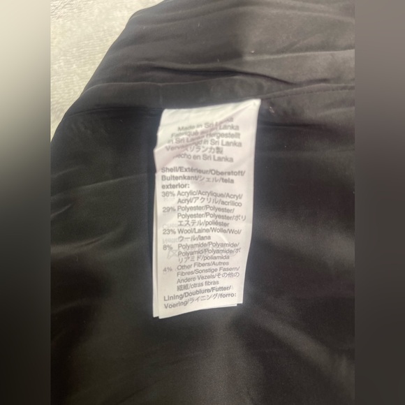 J Crew black and white capri plaid pant - Picture 4 of 7